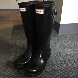 Black Hunter rain boots